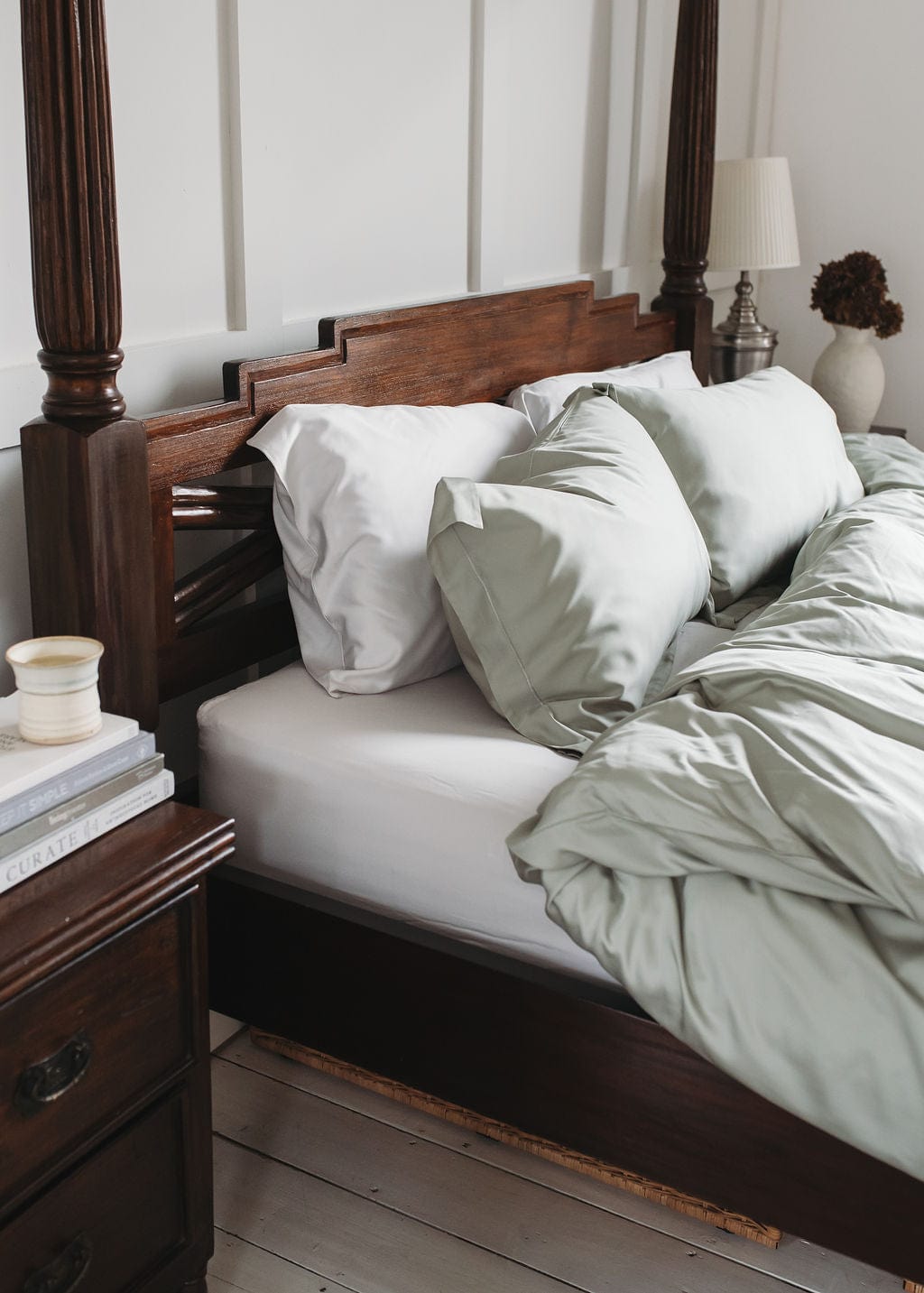 Bamboo Duvet & Pillow Case Set- 50% off Buttermere Blue This Weekend Only