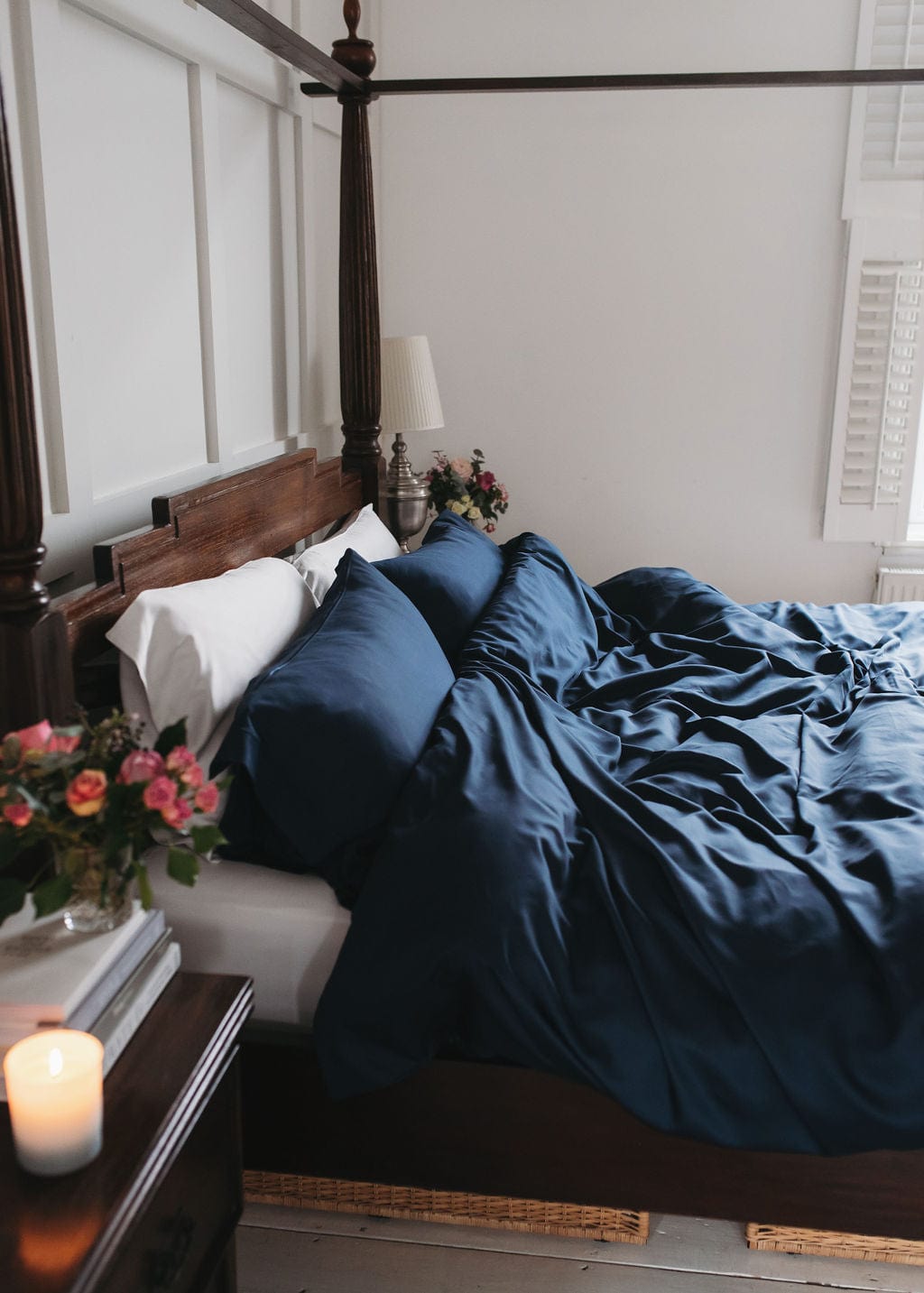 Bamboo Duvet & Pillow Case Set- 50% off Buttermere Blue This Weekend Only