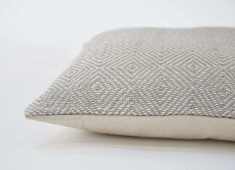 Recycled Diamond Cushion