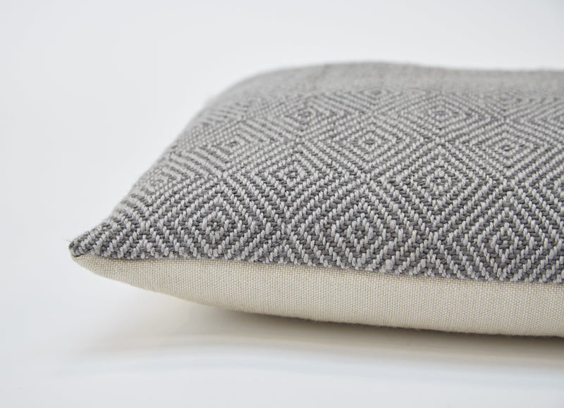 Recycled Diamond Cushion