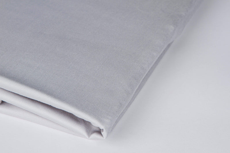 Childrens Hypoallergenic Bamboo Bedding Single Sheet - Winter Grey
